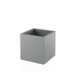 Kwadratowa donica Pixel Pot koloru szarego i wwysokości 50 cm do domu i ogrodu