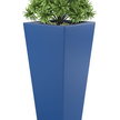 Duża nowoczesna donica ogrodowa Slim Line M 110 cm niebieska