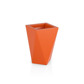 Designerska donica Vaso 59 cm pomarańczowa