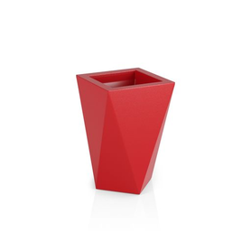 Designerska donica Vaso 59 cm czerwona