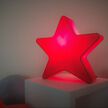 Świecąca gwiazda LED czerwona dekoracja