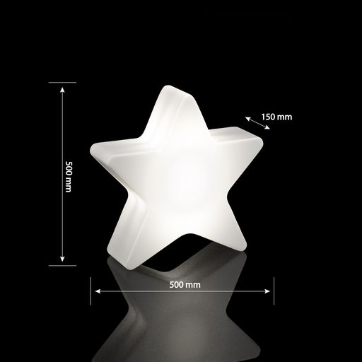 Podświetlana gwiazda LED wymiary
